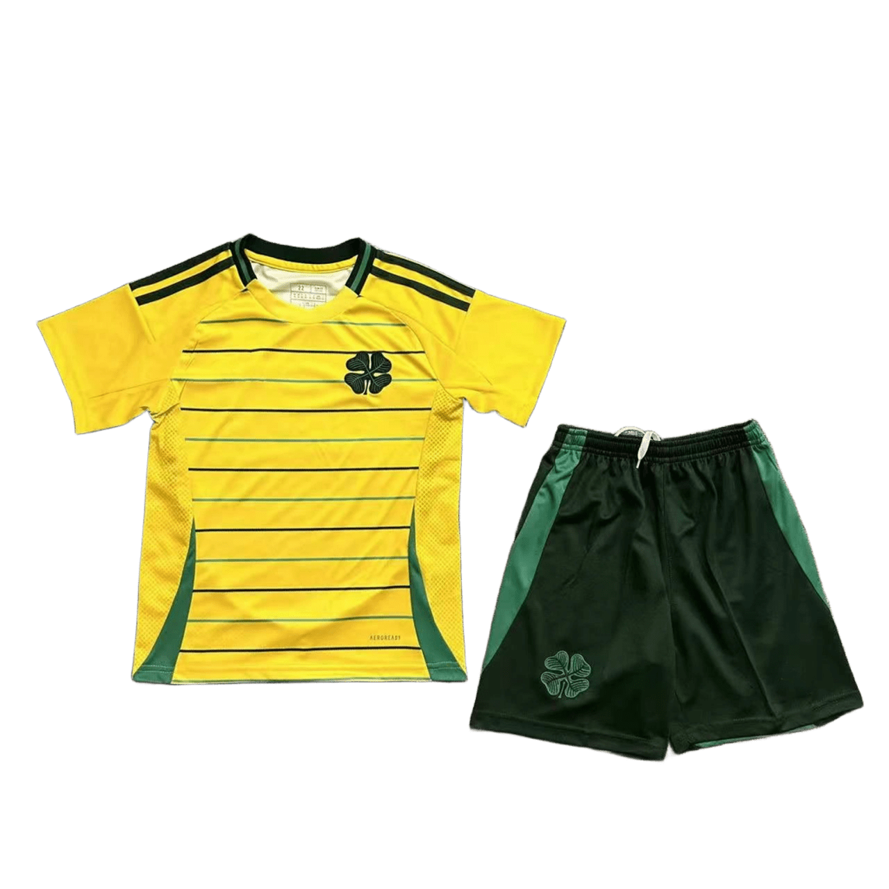 Clover Unisex Breathable Tracksuit in Yellow Black Green