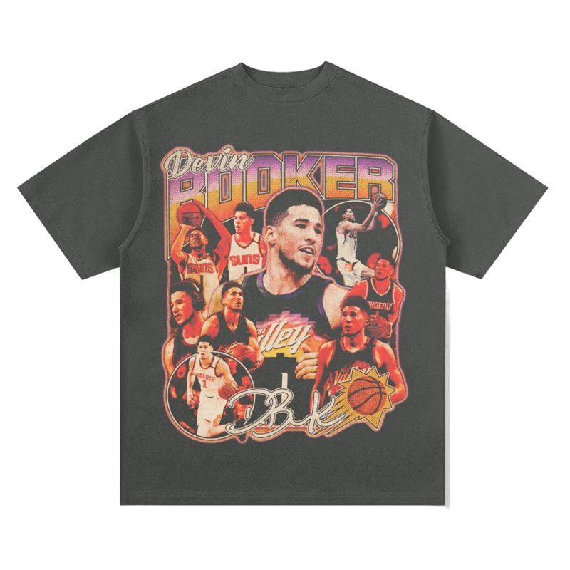 Devin Booker Basketball Tee: Streetwear Cotton Unisex