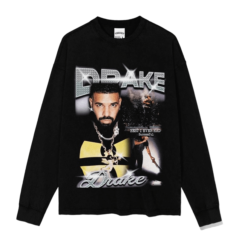 Drake BEST I EVER HAD Black Cotton Tee Unisex