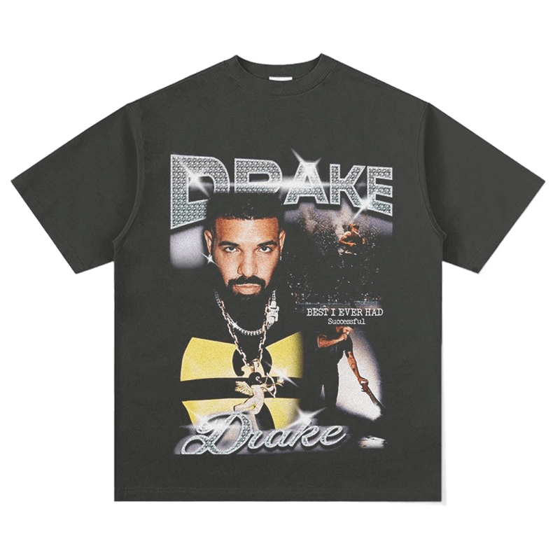 Drake BEST I EVER HAD Printed Cotton Tee