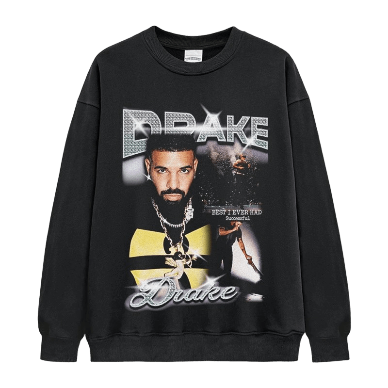 Drake Graphic Crewneck Sweatshirt - Unisex Streetwear