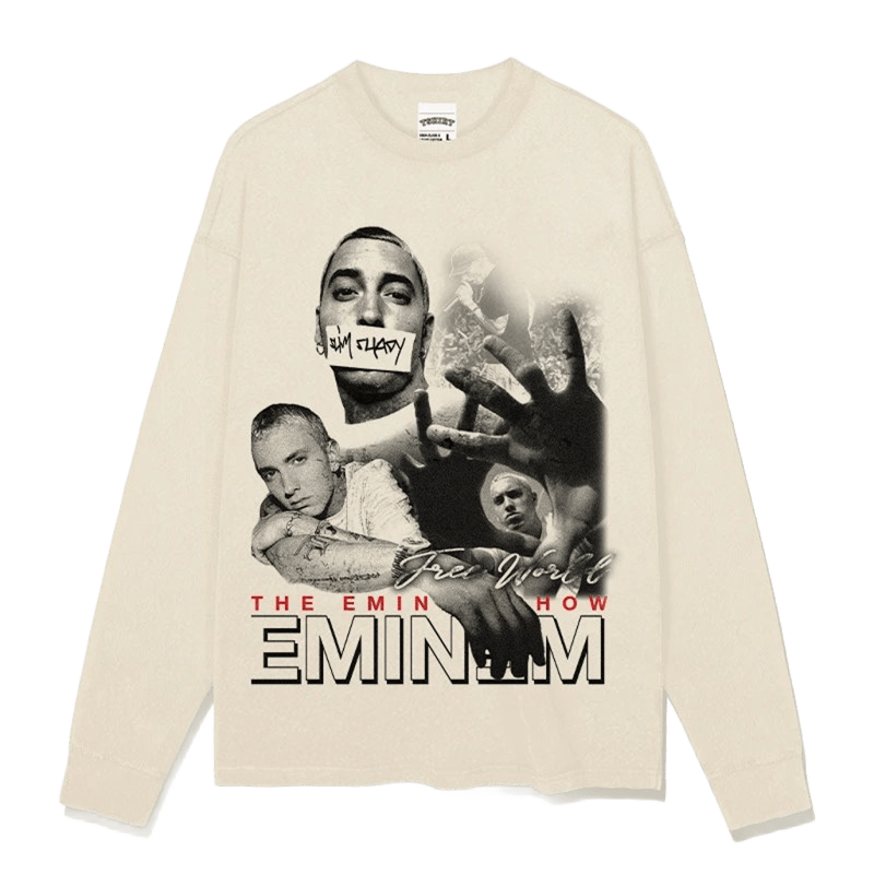 Eminem Long Sleeve Tee, 