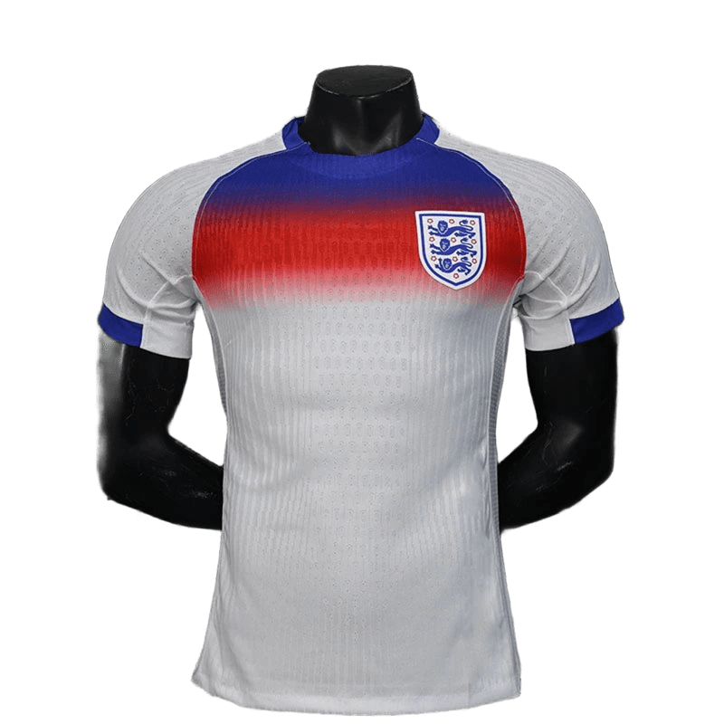 England Soccer Jersey White/Red/Blue Breathable Sweat-Wicking
