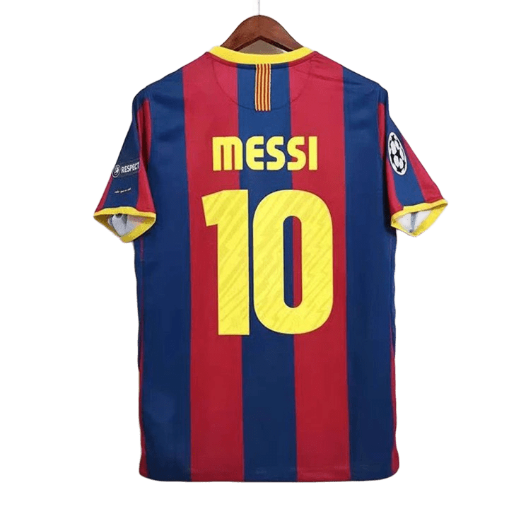 FC Barcelona Authentic Messi 10 Red & Blue Soccer Jersey
