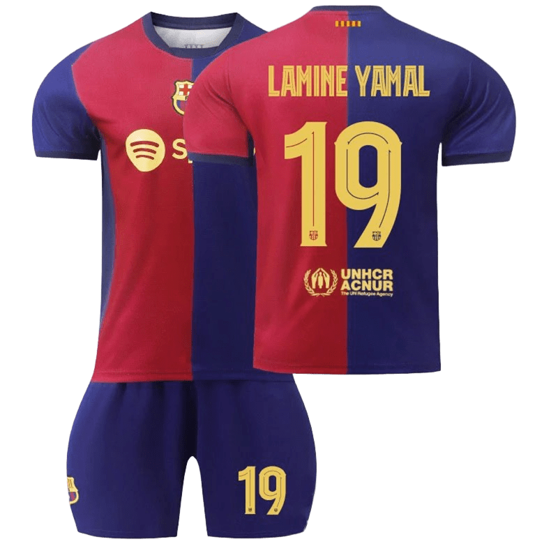 FC Barcelona Lamine Yamal 19 Jersey Set