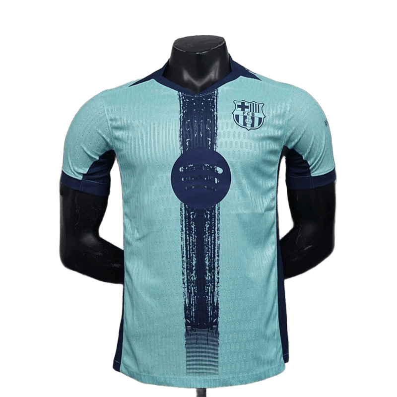 FC Barcelona Light Blue Football Jersey