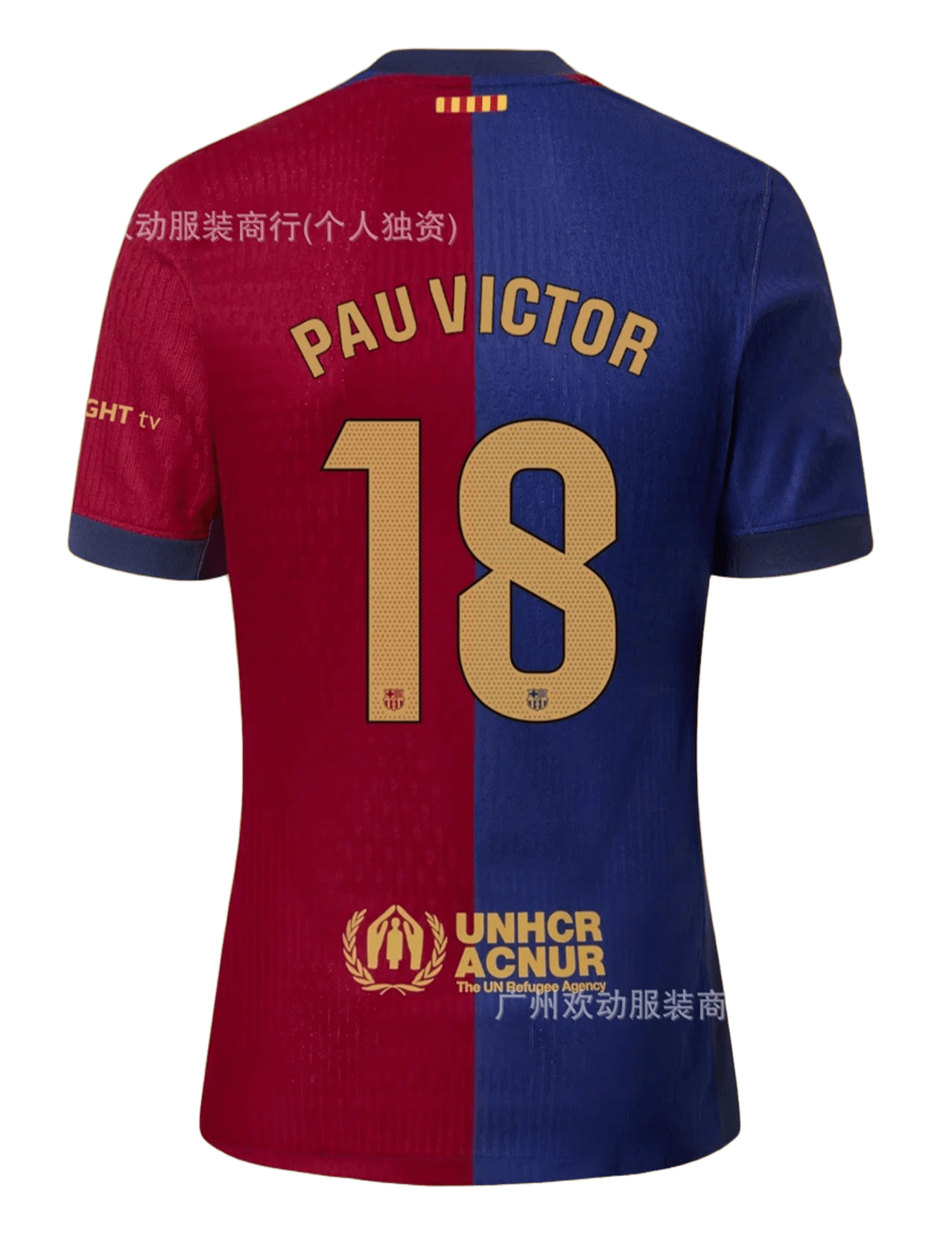 FC Barcelona Quick Dry Soccer Jersey Red Blue Unisex