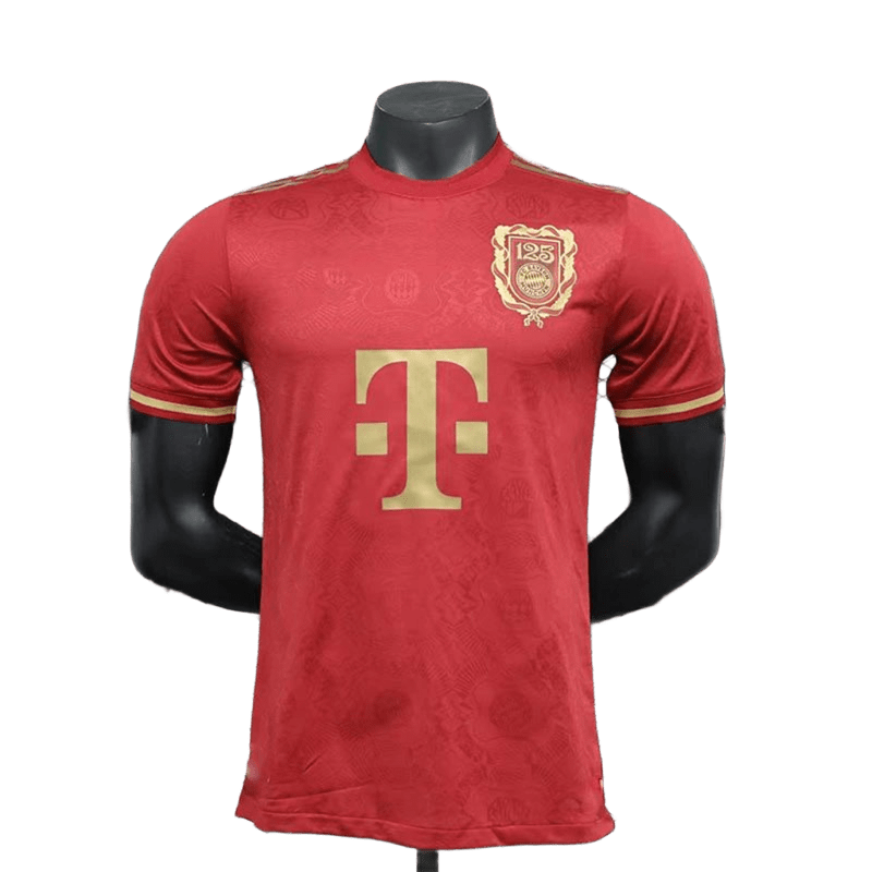 FC Bayern 125th Anniversary Commemorative Red T-Shirt