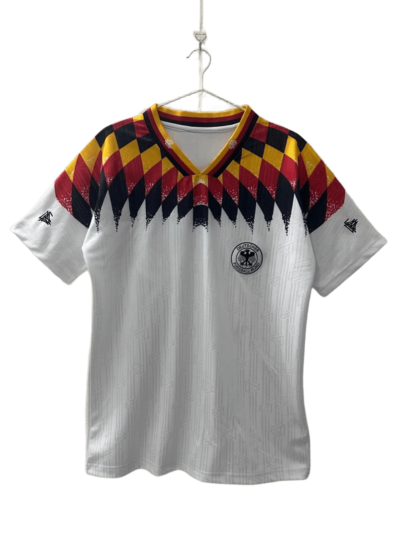 Germany Football Home Kit White Jersey 2024
