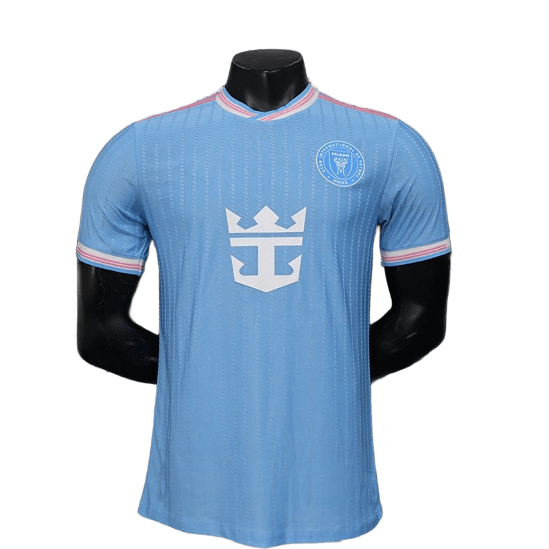 Inter Miami Blue Breathable Quick-Dry Soccer Jersey