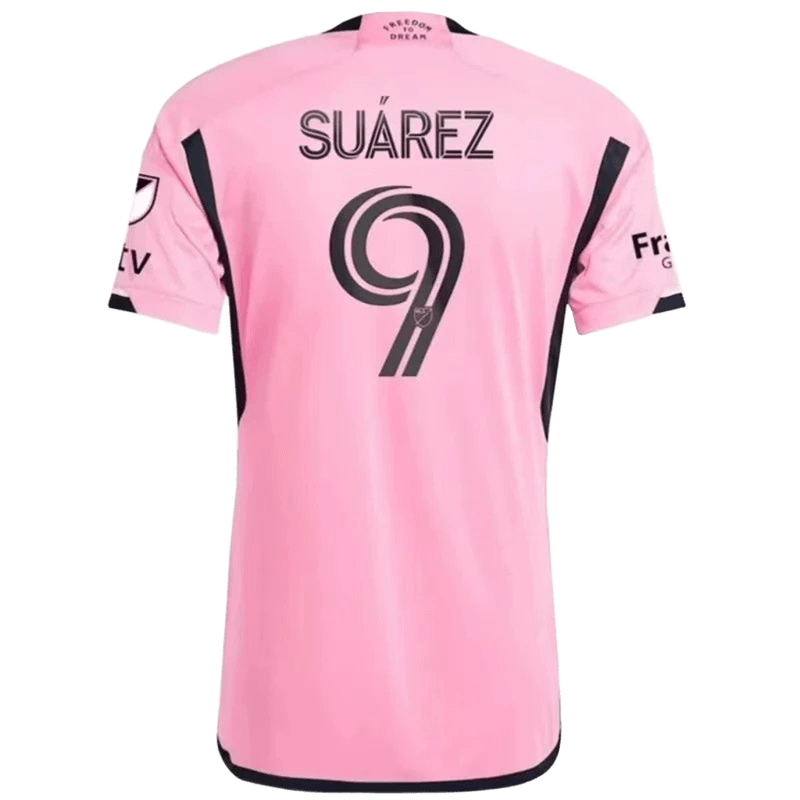 Inter Miami Suarez 9 Pink Breathable Jersey