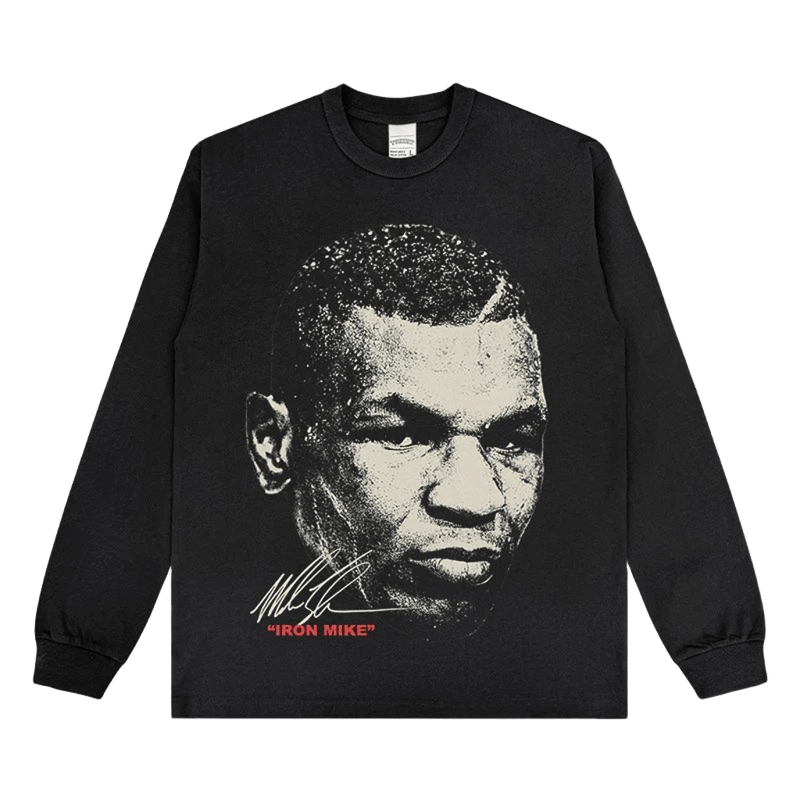 Iron Mike Cotton Tee - Unisex Streetwear with Signature Print