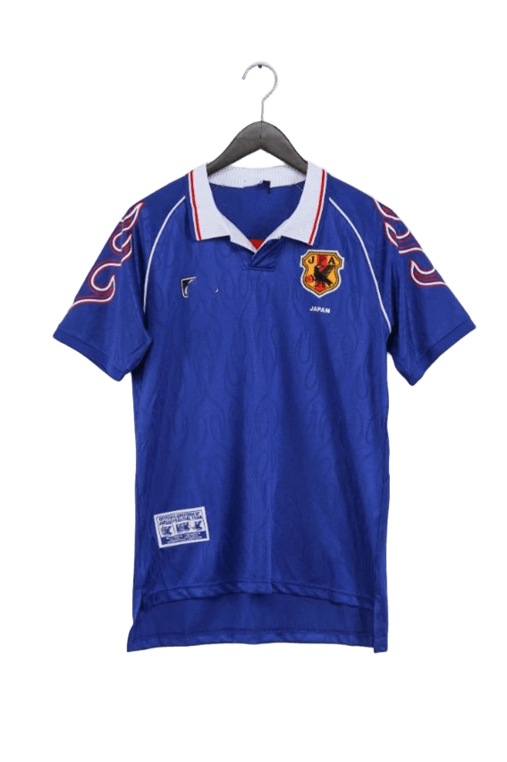 Japan Team Classic Bleu Blanc Rouge Breathable Retro Football Shirt