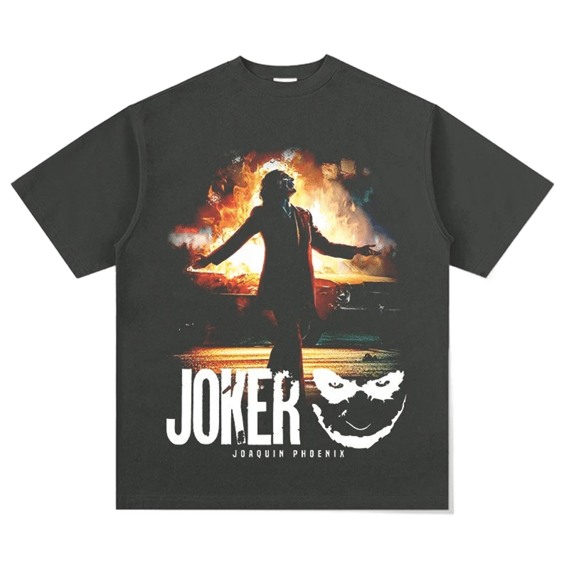 Joker Graphic T-Shirt: Black, Comfortable & Street Style