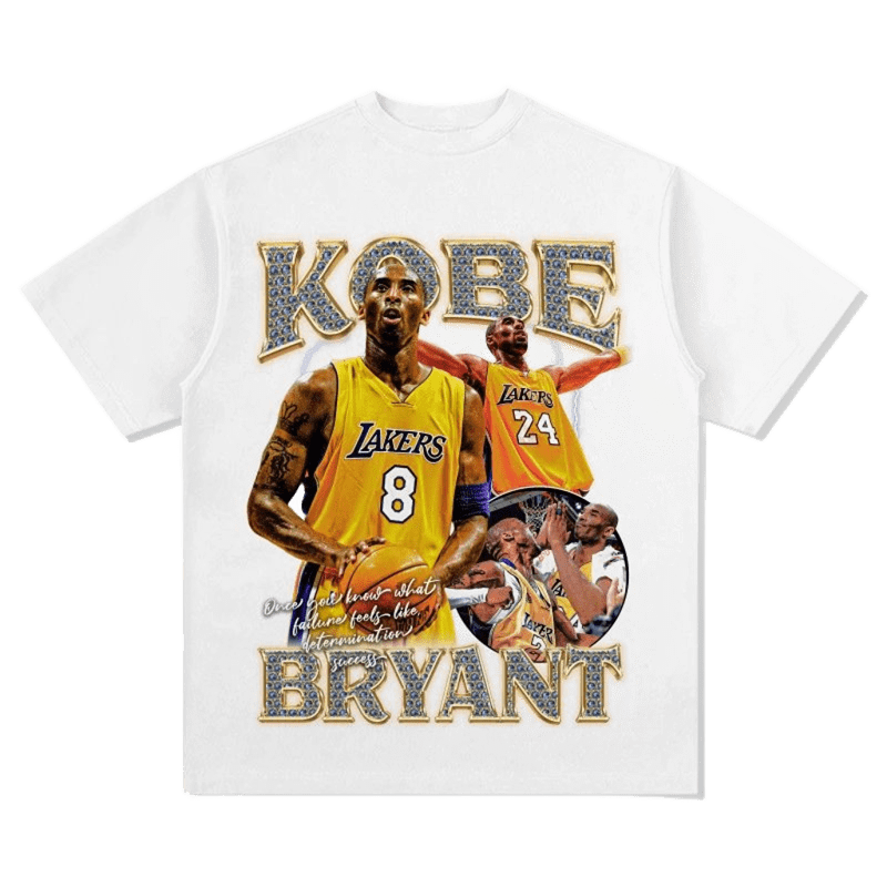 Kobe Bryant 24 Lakers Commemorative T-Shirt