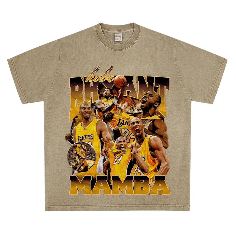 Kobe Bryant Vintage T-Shirt | Mamba 24 Lakers Retro Tee