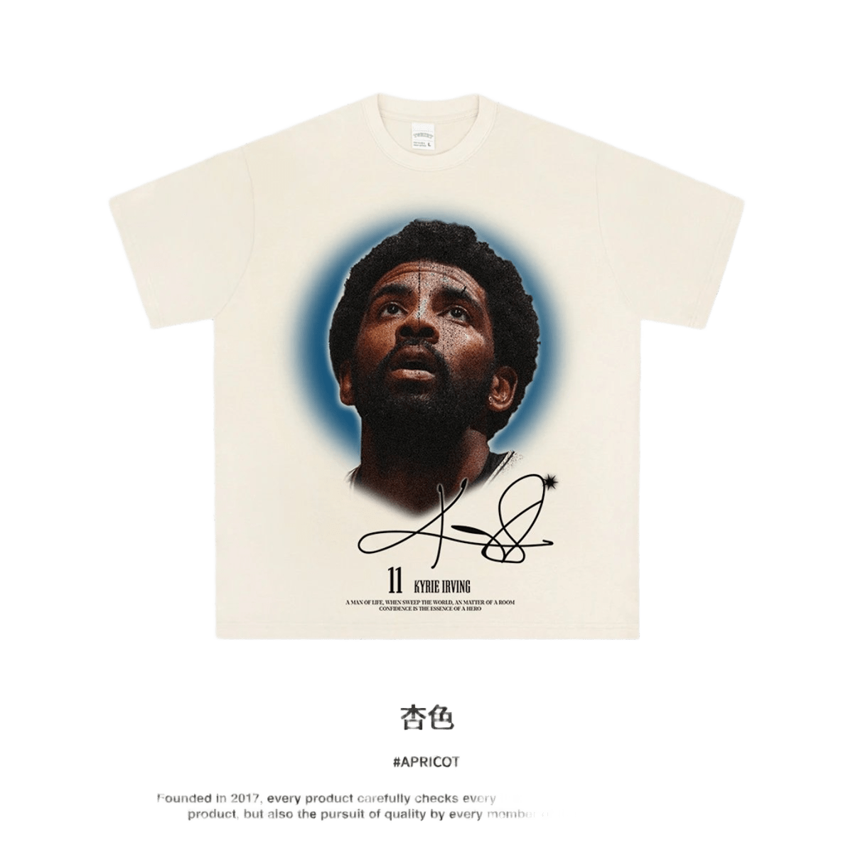 Kyrie Irving Graphic Tee, Unisex Cotton Crewneck Streetwear