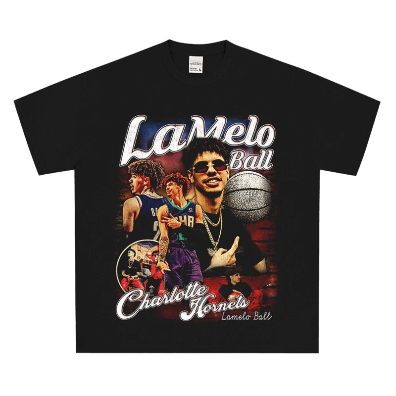 LaMelo Ball Charlotte Hornets T-Shirt - Unisex Streetwear Tee