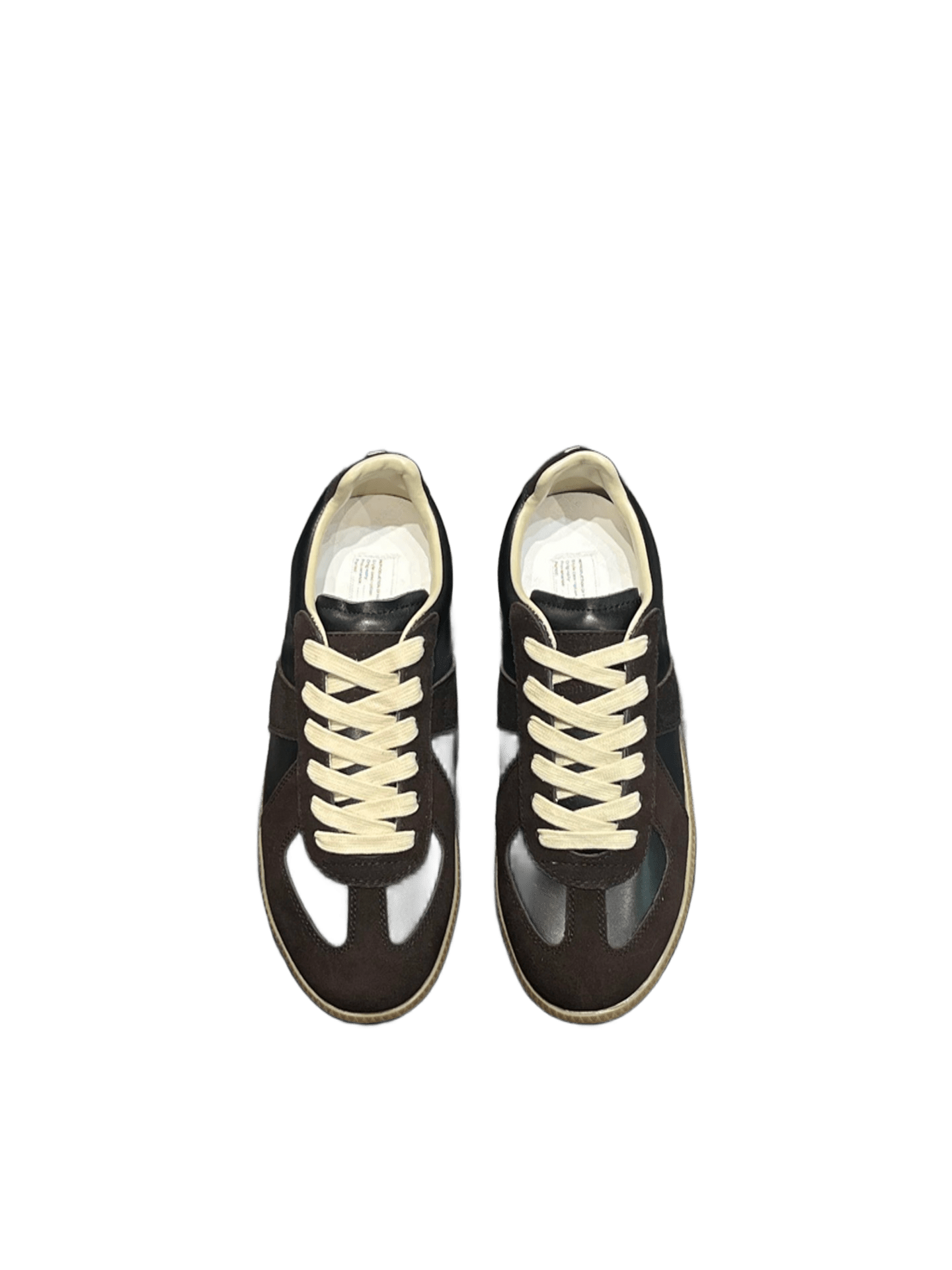 Maison Margiela Tabi Brown Suede Sneakers