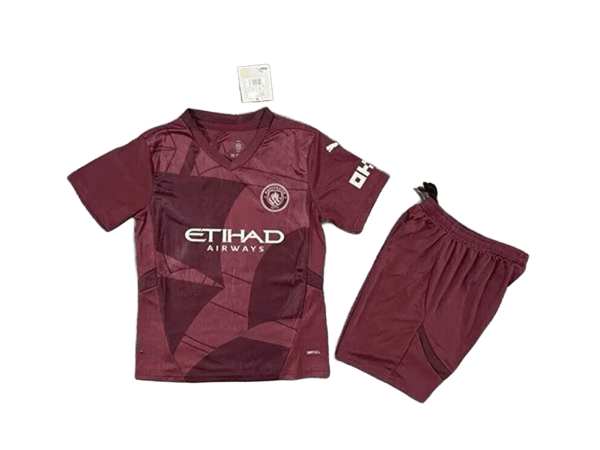 Manchester City Burgundy Breathable Tracksuit Trendy Unisex