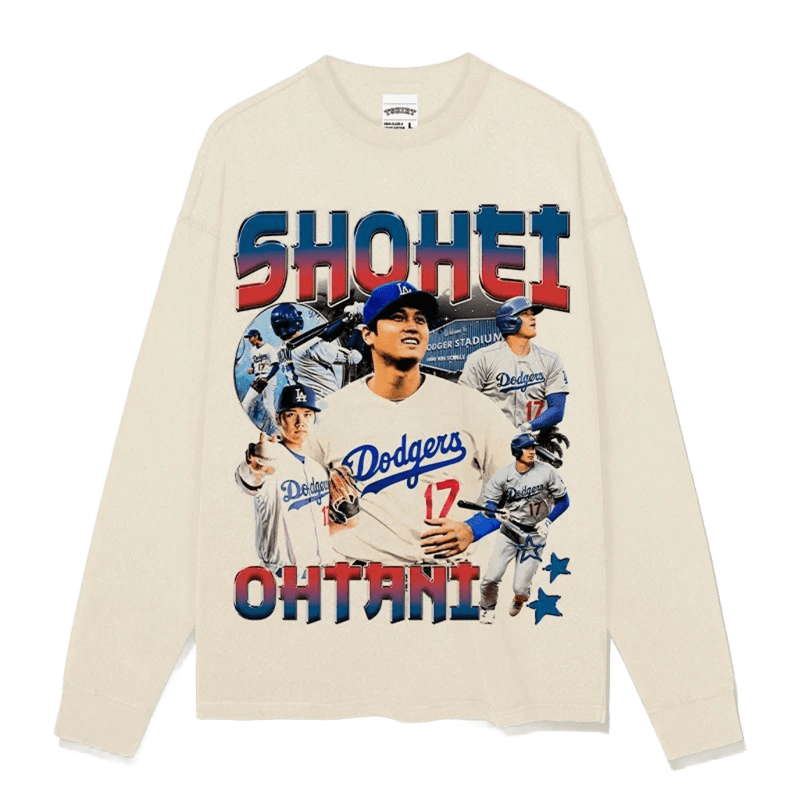 Men's & Women's Shohei Ohtani Dodgers Long Sleeve Tee