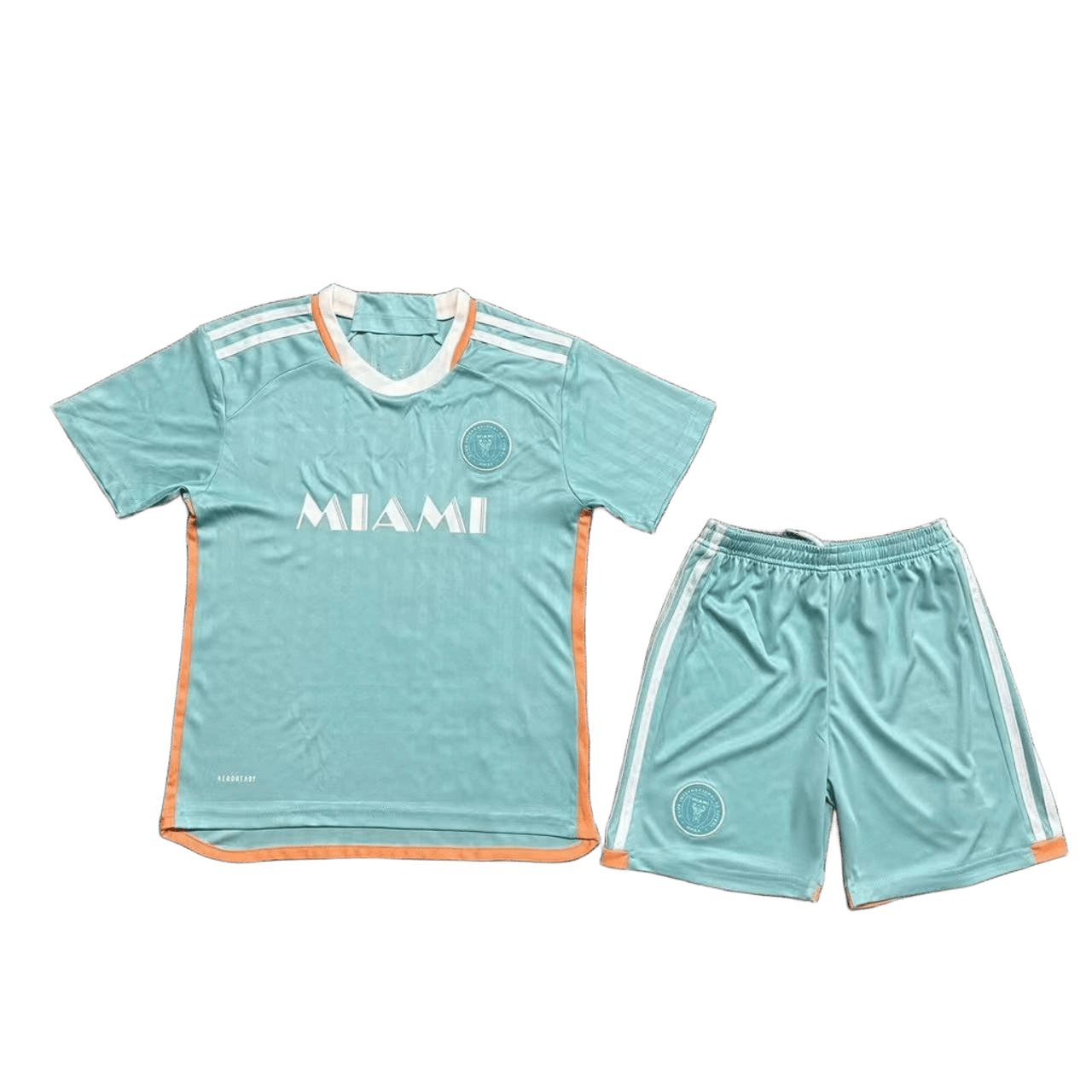MIAMI Quick-Dry Unisex Sports Set Green White Orange