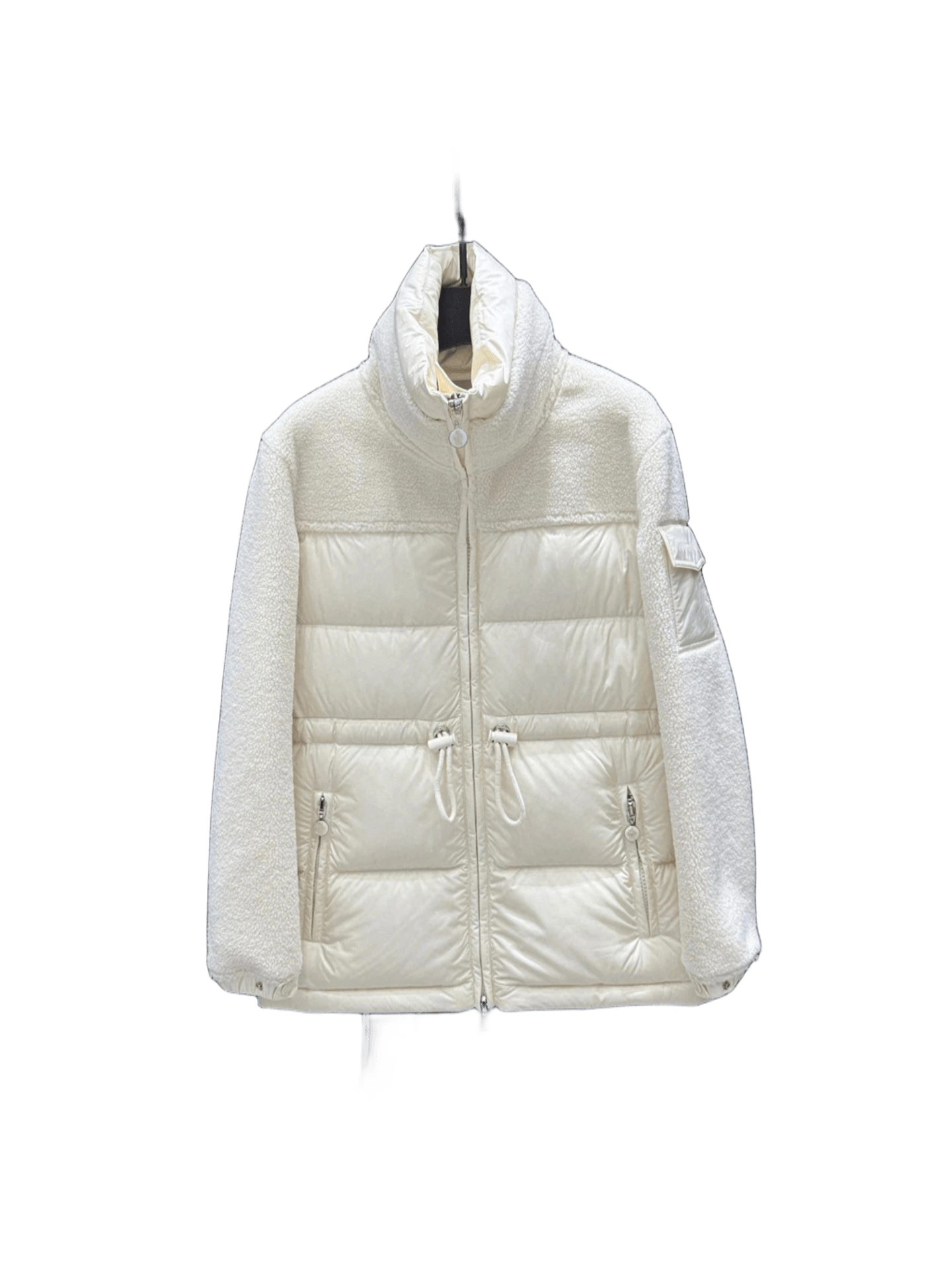 Moncler Cream White Padded Jacket - Unisex Winter Coat