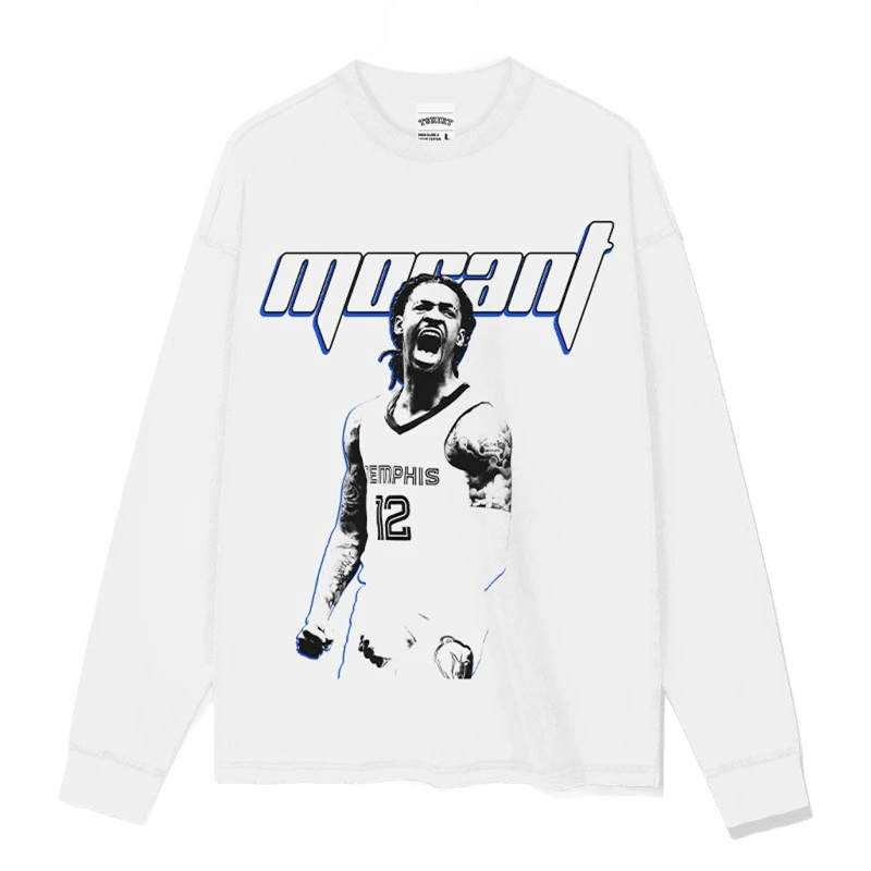 Morant 3D Tee | Memphis No.12 Graphic | Unisex Streetwear