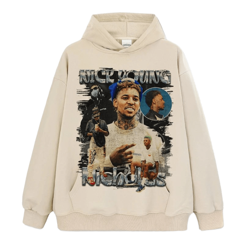 Nick Young Cream Hoodie - Streetwear Unisex Cotton