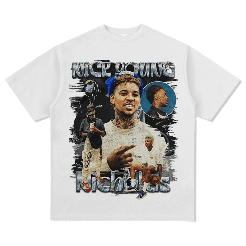 NICK YOUNG Street Hip-Hop T-Shirt | Unisex Cotton Tee