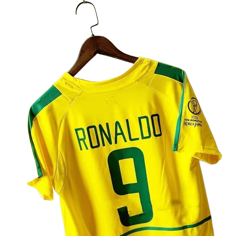 Nike Brazil 2002 Ronaldo Soccer Jersey