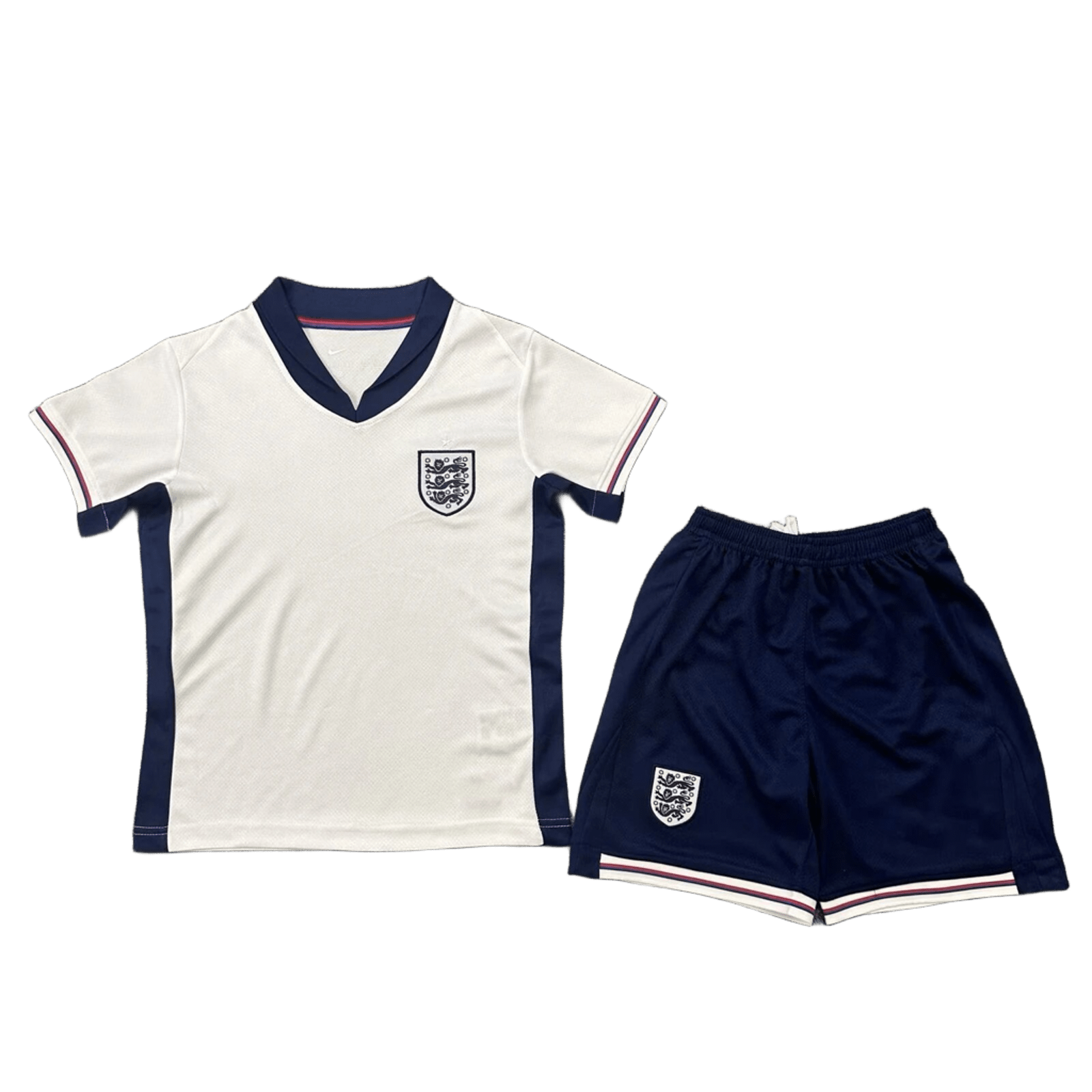 Nike England Football White Navy Home Kit