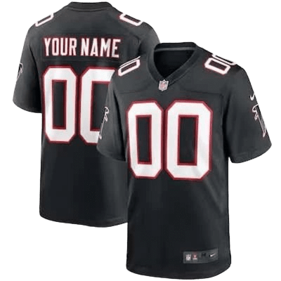 Nike NFL Black Breathable V-Neck Printed Jersey