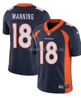Nike Peyton Manning Denver Broncos Navy Jersey