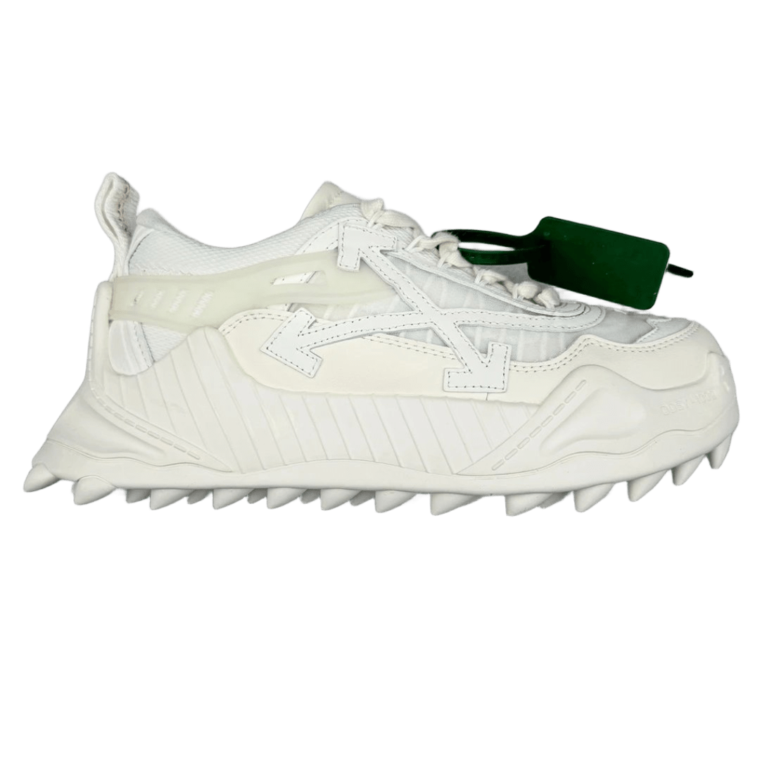 Off-White Oozy Dad Shoes Beige Arrow Logo Cross Strap