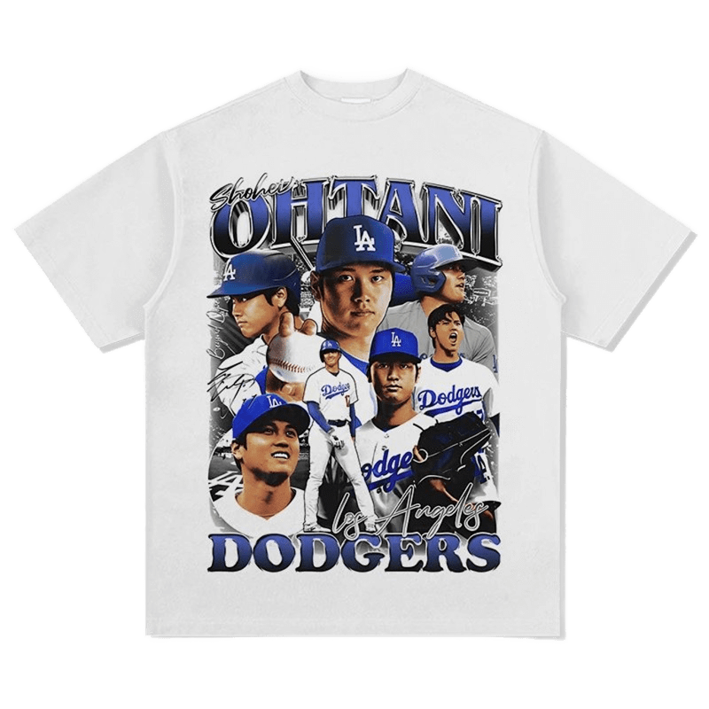 Ohtani Dodgers Baseball T-Shirt - Unisex, Breathable Cotton