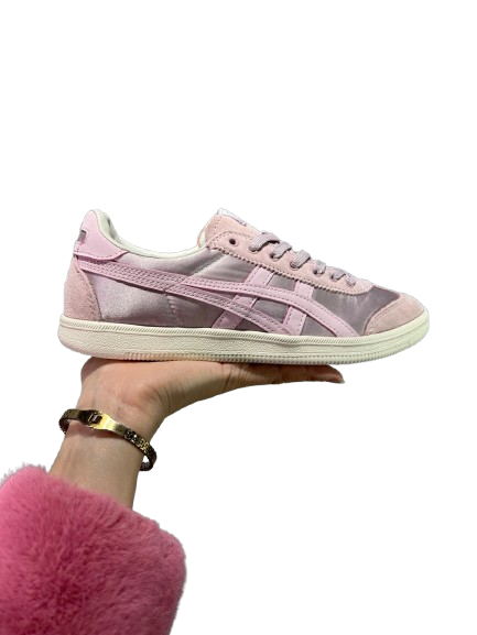 Onitsuka Tiger GSM Women's Pink Purple Gradient Velvet Sneakers