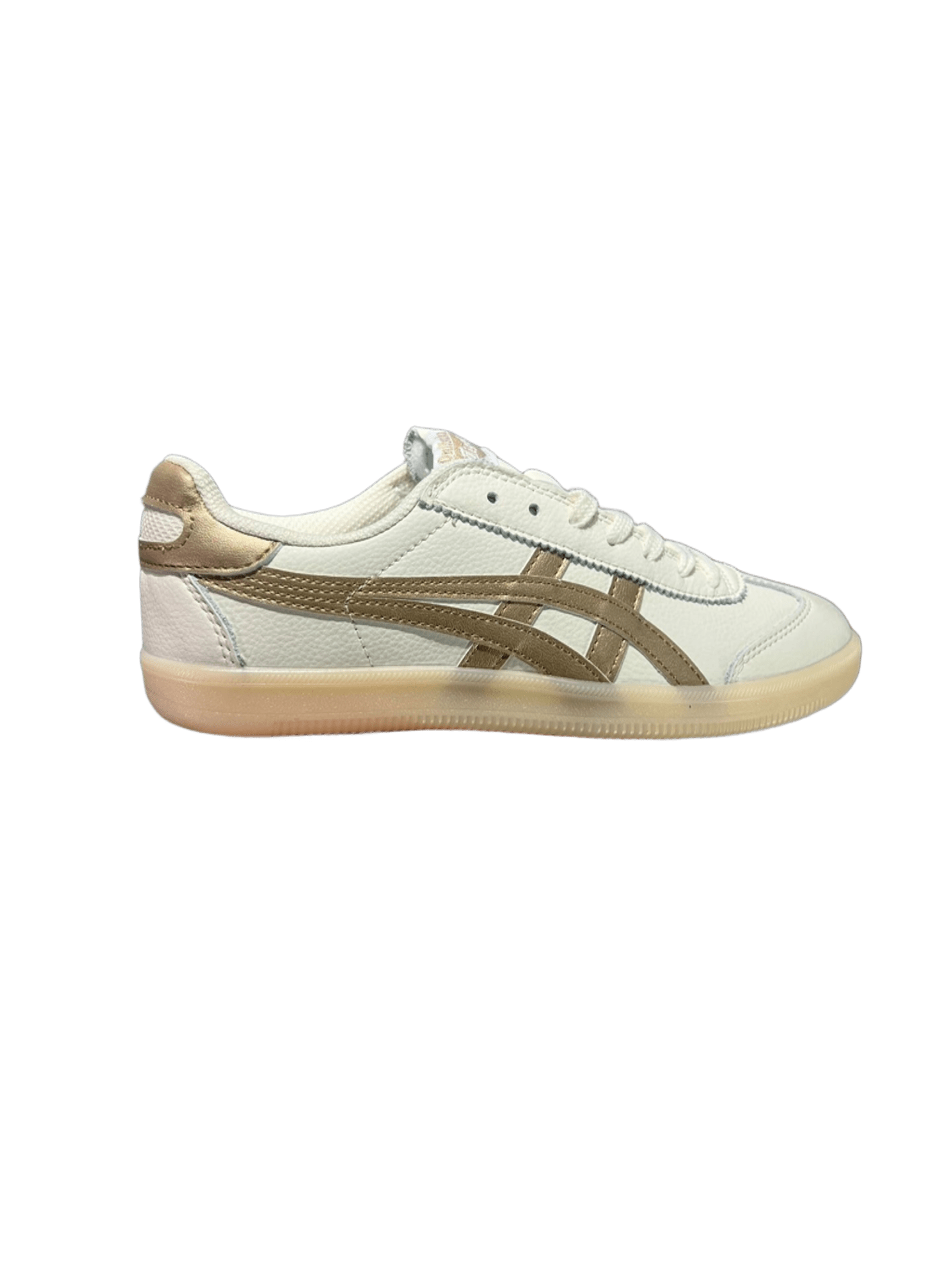 Onitsuka Tiger Low Top Sneakers In Beige Champagne Gold