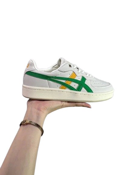 Onitsuka Tiger Retro Sneakers White Green Yellow Low-Top