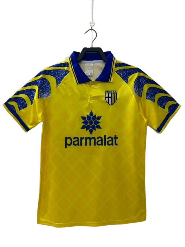 Parma Retro Yellow Football Jersey Classic Vintage Shirt
