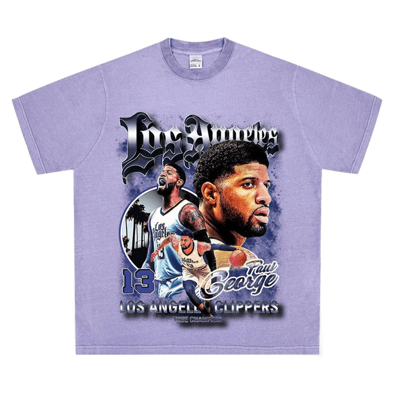 Paul George LA Clippers Basketball T-Shirt, Unisex Streetwear