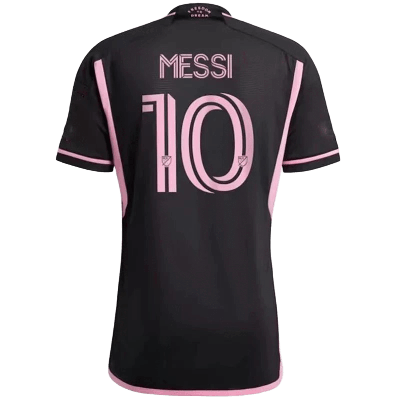 Pink Black Clash Messi 10 Fan Version Breathable Inter Miami Jersey