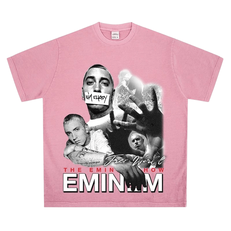 Pink Eminem Tee 