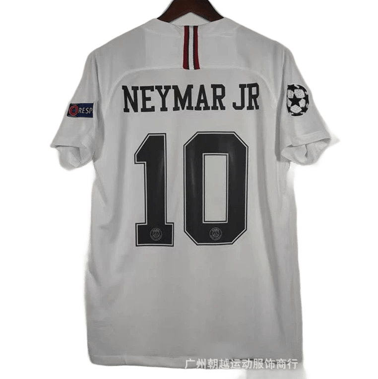 PSG Neymar Jr. 10 White UCL Jersey Unisex