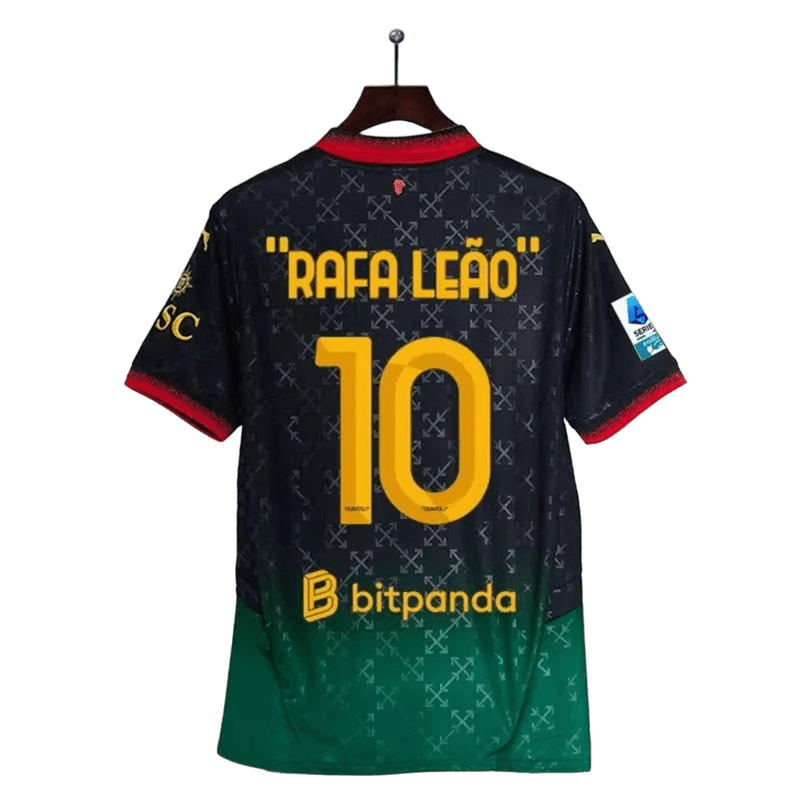 Puma AC Milan Black Green Soccer Jersey