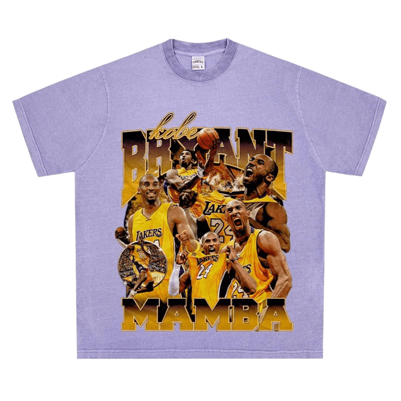 Purple Kobe Mamba Tribute Tee 24 Lakers Unisex