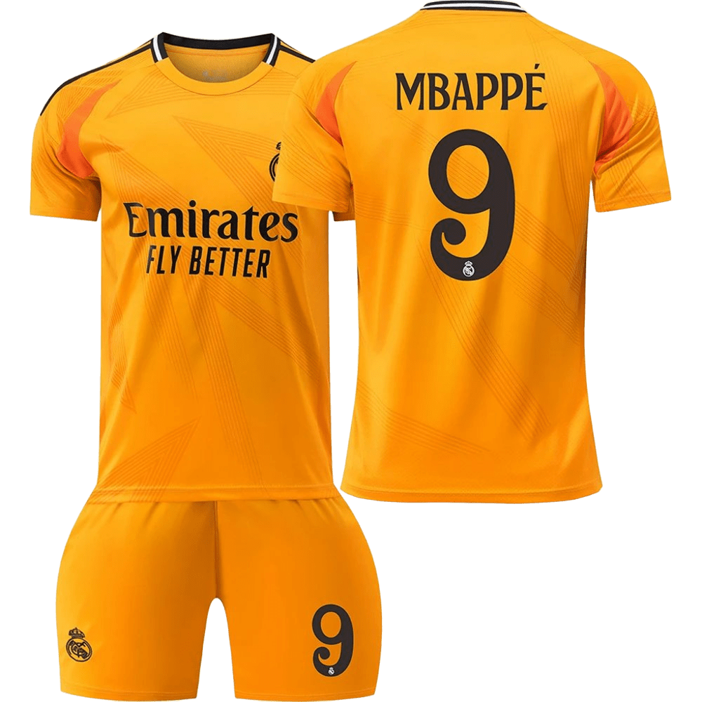 Real Madrid 23/24 Yellow Away Breathable Jersey Men & Women