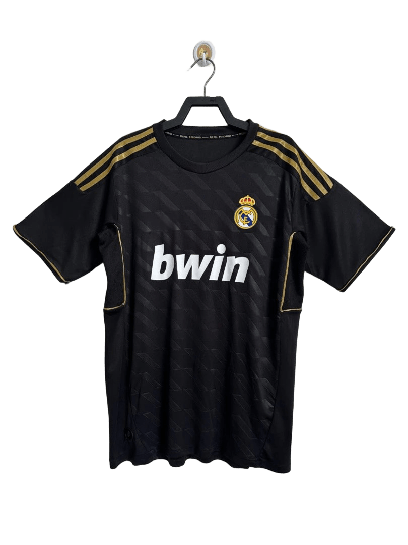 Real Madrid Black Short Sleeve Football Jersey Unisex Breathable Quick-Dry
