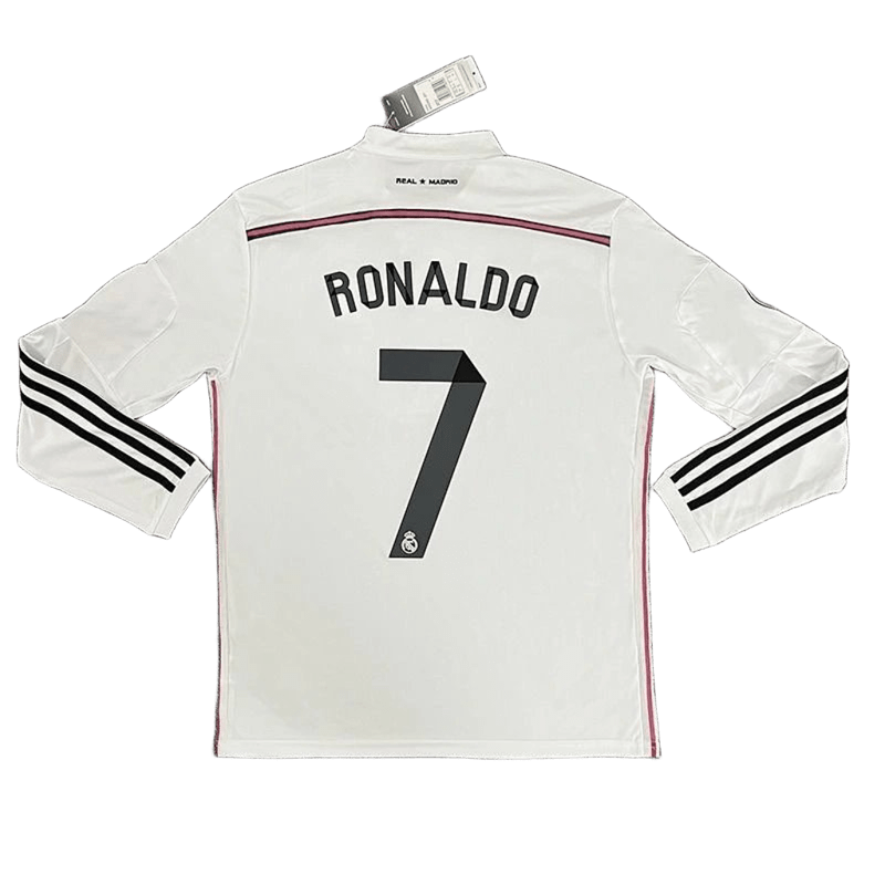 Real Madrid Cristiano Ronaldo CR7 Home Away White Football Jersey Soccer