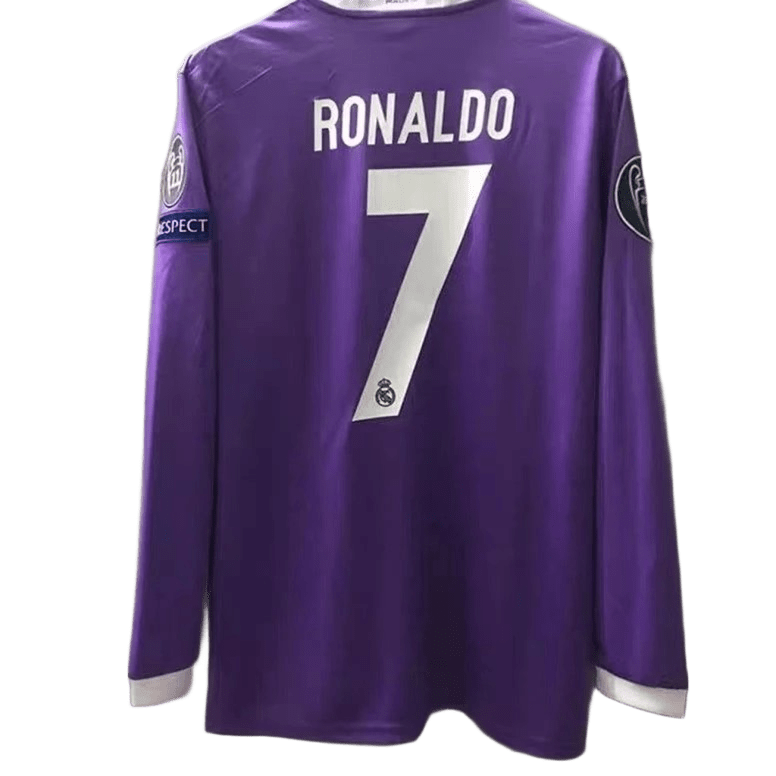 Real Madrid Cristiano Ronaldo Purple Soccer Jersey